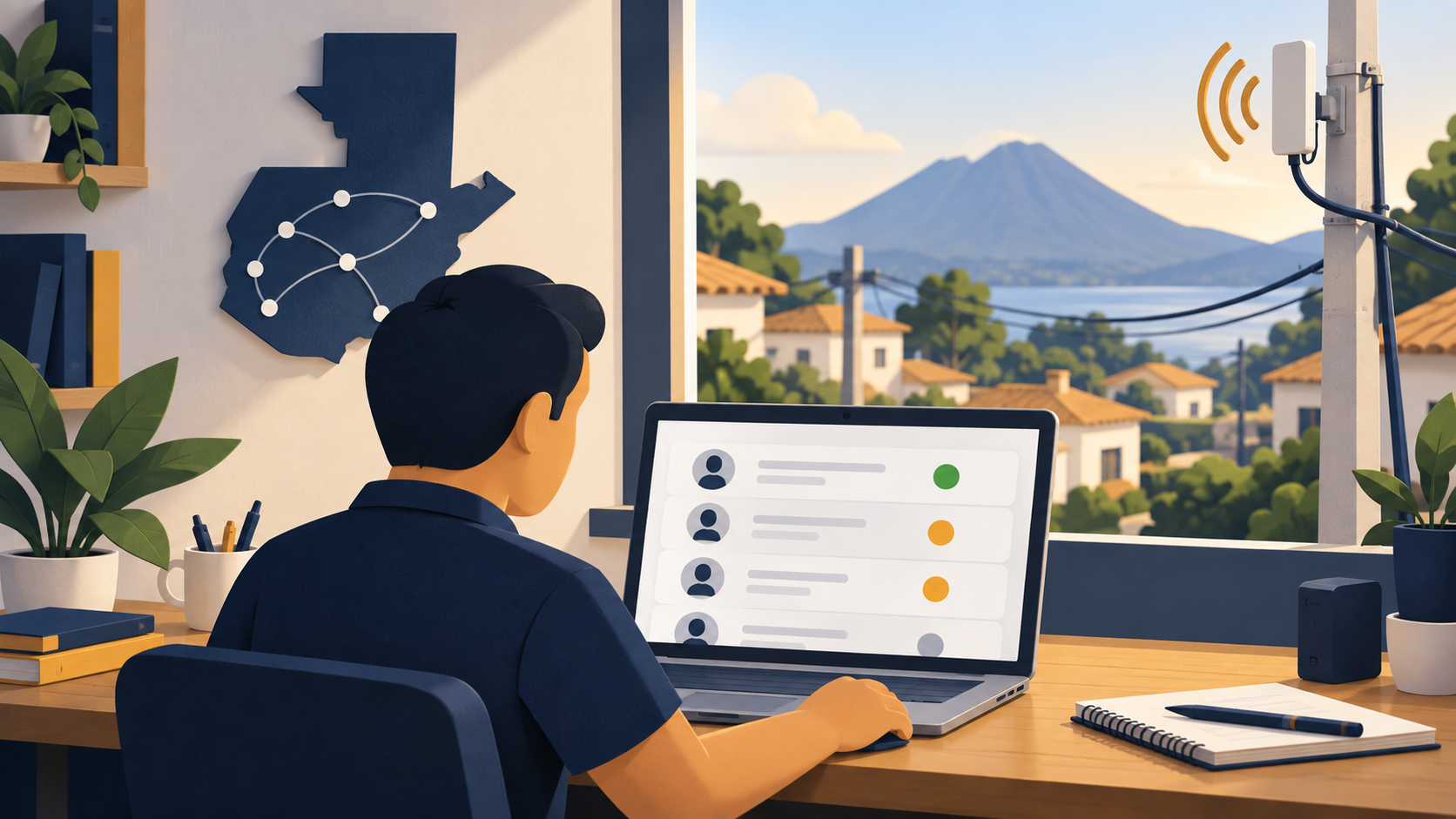 Cómo optimizar redes WISP en Guatemala usando MikroTik